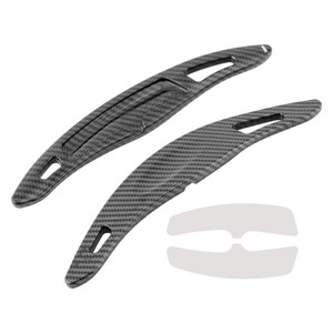 2015-2023 Porsche Cayenne Steering Wheel Paddle Shifter Extension Carbon Fiber Black Look Generic