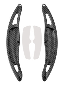 2014-2021 Porsche Macan Wheel Paddle Shifter Extension Carbon Fiber Black Look Generic