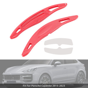 2015-2017 Porsche 918 Spyder Wheel Paddle Shifter Extension Carbon Fiber Red Look Generic
