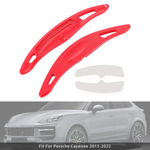 2018-2020 Porsche Panamera Hybrid Wheel Paddle Shifter Extension Red Generic
