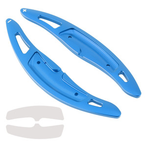 2015-2023 Porsche Cayenne Steering Wheel Paddle Shifter Extension Aluminium Blue Generic