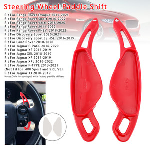 2010-2020 Land Rover Steering Wheel Paddle Shifter Extension Red Generic