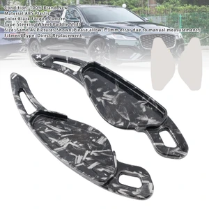 2016-2021 Discovery Sport Steering Wheel Paddle Shifter Extension Black Forged Pattern Generic