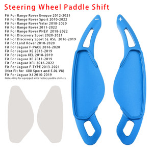 2016-2021 Discovery Sport Steering Wheel Paddle Shifter Extension Aluminium Blue Generic