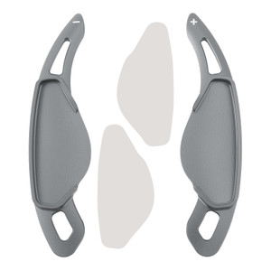 2010-2020 Land Rover Steering Wheel Paddle Shifter Extension Aluminium Grey Generic