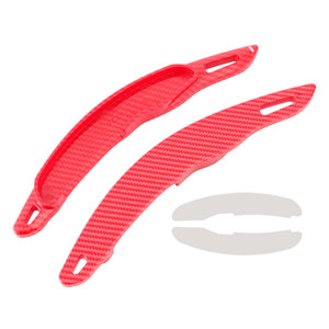 2018-2019 Mitsubishi Eclipse Cross Steering Wheel Paddle Shifter Extension Carbon Fiber Red Look Generic