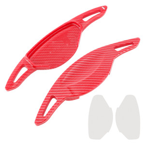 2022-2024 Mitsubishi Outlander Steering Wheel Paddle Shifter Extension Carbon Fiber Red Look Generic