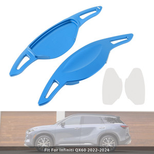 2022-2024 Mitsubishi Outlander Steering Wheel Paddle Shifter Extension Aluminium Blue Generic