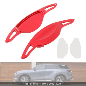 2024 Nissan Pathfinder Steering Wheel Paddle Shifter Extension Aluminium Red Generic