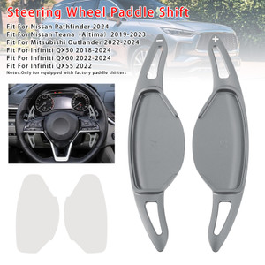 2019-2023 Nissan Teana（Altima) Steering Wheel Paddle Shifter Extension Aluminium Grey Generic