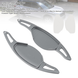 2018-2024 Infiniti QX50 Steering Wheel Paddle Shifter Extension Aluminium Grey Generic