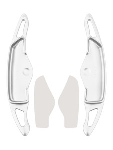 2021-2023 Hyundai Mistra Steering Wheel Paddle Shifter Extension Aluminium Silver Generic