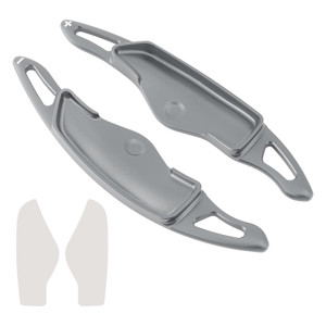 2021-2023 Hyundai Tucson Steering Wheel Paddle Shifter Extension Aluminium Grey Generic