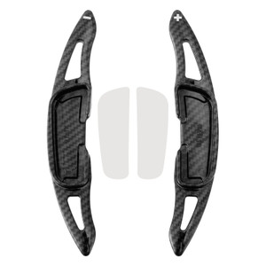 2014-2019 Mazda Axela Steering Wheel Paddle Shifter Extension Carbon Fiber Black Look Generic