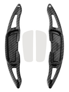 2016-2018 Mazda MX-5 Steering Wheel Paddle Shifter Extension Carbon Fiber Black Look Generic