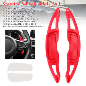 2016-2020 Mazda CX-5 Steering Wheel Paddle Shifter Extension Red Generic