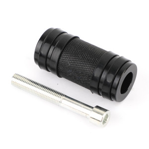 Edge Cut Shifter Peg Harley Davidson Dyna Sportster Softail Touring, Black Generic