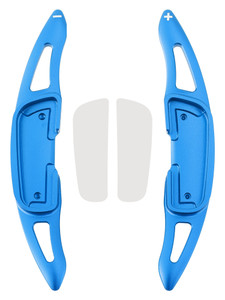 2014-2019 Mazda Axela Steering Wheel Paddle Shifter Extension Aluminium Blue Generic