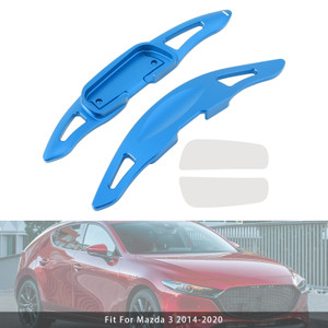 2016-2018 Mazda MX-5 Steering Wheel Paddle Shifter Extension Aluminium Blue Generic