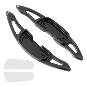 2016-2018 Mazda MX-5 Steering Wheel Paddle Shifter Extension Aluminium Black Generic