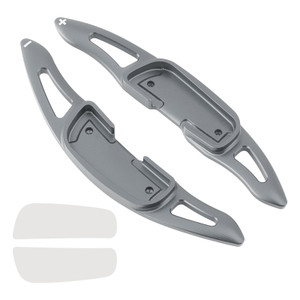2016-2018 Mazda MX-5 Steering Wheel Paddle Shifter Extension Aluminium Grey Generic