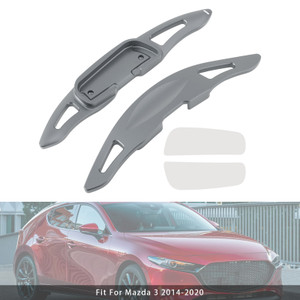 2016-2018 Mazda MX-5 Steering Wheel Paddle Shifter Extension Aluminium Grey Generic