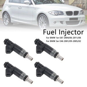 2001-2005 BMW 3er E46 4 X Fuel Injector 13537506158 Generic