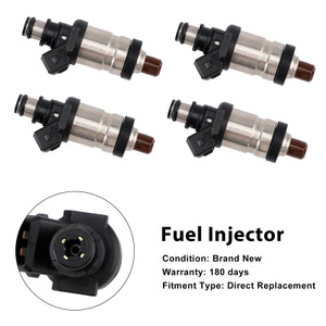 1992-1995 Acura Integra 1.8L 4*Fuel Injector FJ263 FJ265Generic