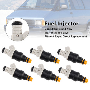 1991-1995 Ford Taurus  3.0L V6 GAS, OHV 6*Fuel Injector F03E-A2B Generic