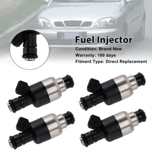 1995-1997 Daewoo Nexia 1.5L 4*Fuel Injector 17103677 Generic