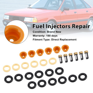 Audi 80 90 100 A4 A6 A8 2.4L 2.6L 2.8L 6* Fuel Injectors Repair Kit