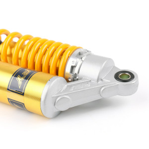 375mm 14.75" Rear Shock Absorbers Dirtbike Gokart Universal Fit Pair Yellow