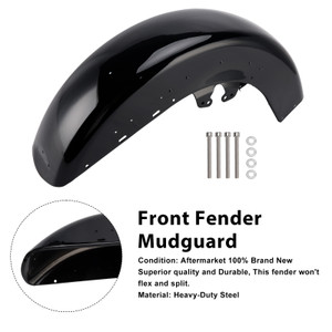 2014-later Harley-Davidson Electra Glide Ultra Classic (EFI) - FLHTCU Steel Front Fender Mudguard Generic
