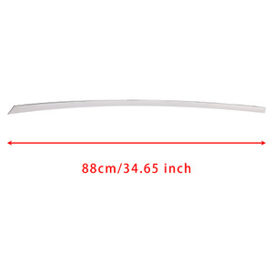 2011-2015 Pair() Upper Rear Door Panel Trim Left+Right Side Upper Rear Door Panel Trim Molding Chrome 838502T000 838602T000 Generic