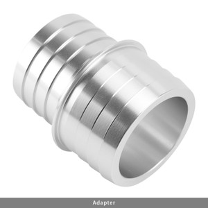 1-1/2" to 1-3/4" Inch Hose Barb Splice Coupler Repair Reducer Fitting Adapter Connector AN627-28-24A