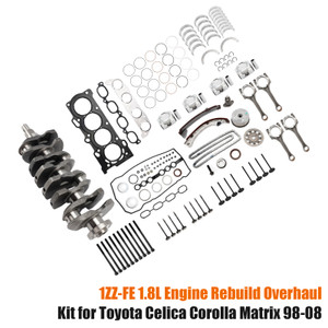 1998-2002 CHEVROLET PRIZM 1.8L 1ZZ-FE 1.8L Engine Rebuild Overhaul Kit Generic