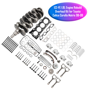 2003-2008 PONTIAC VIBE 1.8L 1ZZ-FE 1.8L Engine Rebuild Overhaul Kit Generic