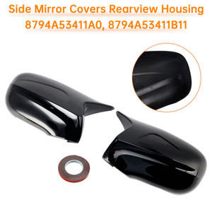 2007-2009 Lexus LS460 LS600h 2007-2009 Base Side Mirror Covers Rearview Housing Black Generic