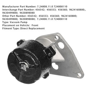1997-2002 PEUGEOT 306 1.9D Vacuum Pump 456542 9630499880 Generic