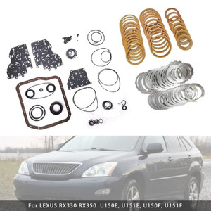 LEXUS RX330 RX350 Auto Transmission Master Rebuild Kit Clutch Discs Gasket U150E U151E Generic