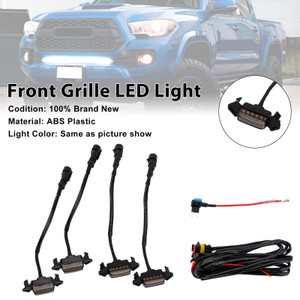 2016-2023 Toyota Tacoma 4x Grille LED Light PT228-35170 Smoked lens Generic