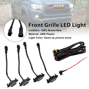2016-2023 Toyota Tacoma 4x Grille LED Light PT228-35170 Smoked lens Generic