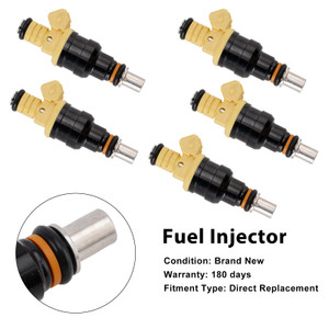 1991-1997 Volvo 850 2.4L 2.0L I5 5PCS Fuel Injector 0280150779 Generic