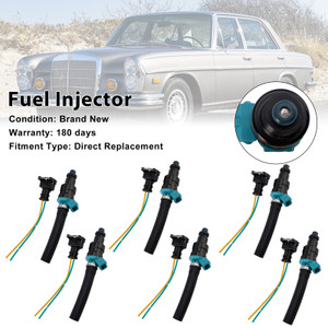 6PCS Mercedes-Benz 280SEL 450SE 280SEL Fuel Injector 0280150036 Generic