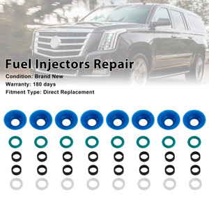 2015-2020 Cadillac Escalade 8PCS Fuel Injectors Repair Kit Generic