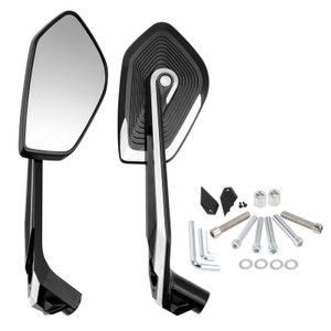 2018-2025 BMW R1250GS R1250GSA R1250R Rearview Mirrors Left and Right Mirror Black Generic