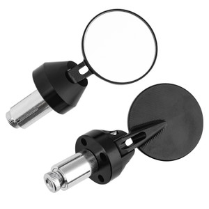 CNC Bar-end Mirror Rear View Mirrors Small Tracker Clubman For Vespa GTS 300