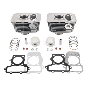2008-2024 Yamaha XV250 V Star 250 Cylinder Piston Gasket Top End Rebuild Kit Generic