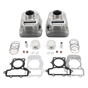 2008-2024 Yamaha XV250 V Star 250 Cylinder Piston Gasket Top End Rebuild Kit Generic