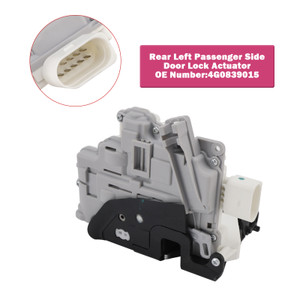 2010-2018 VW TOUAREG (7P5, 7P6) 4.2 V8 FSI TDI Rear Left Passenger Side Door Lock Actuator Mechanism 4G0839015 Generic